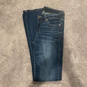 Buckle black bootcut jeans